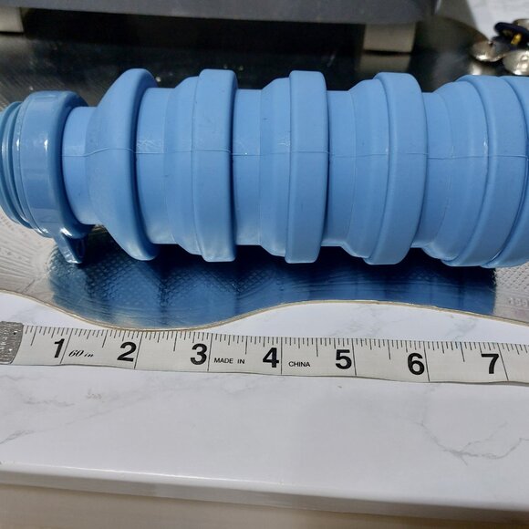 Joie Blue Collapsible On the Go Water Bottle Blue - Picture 4 of 9